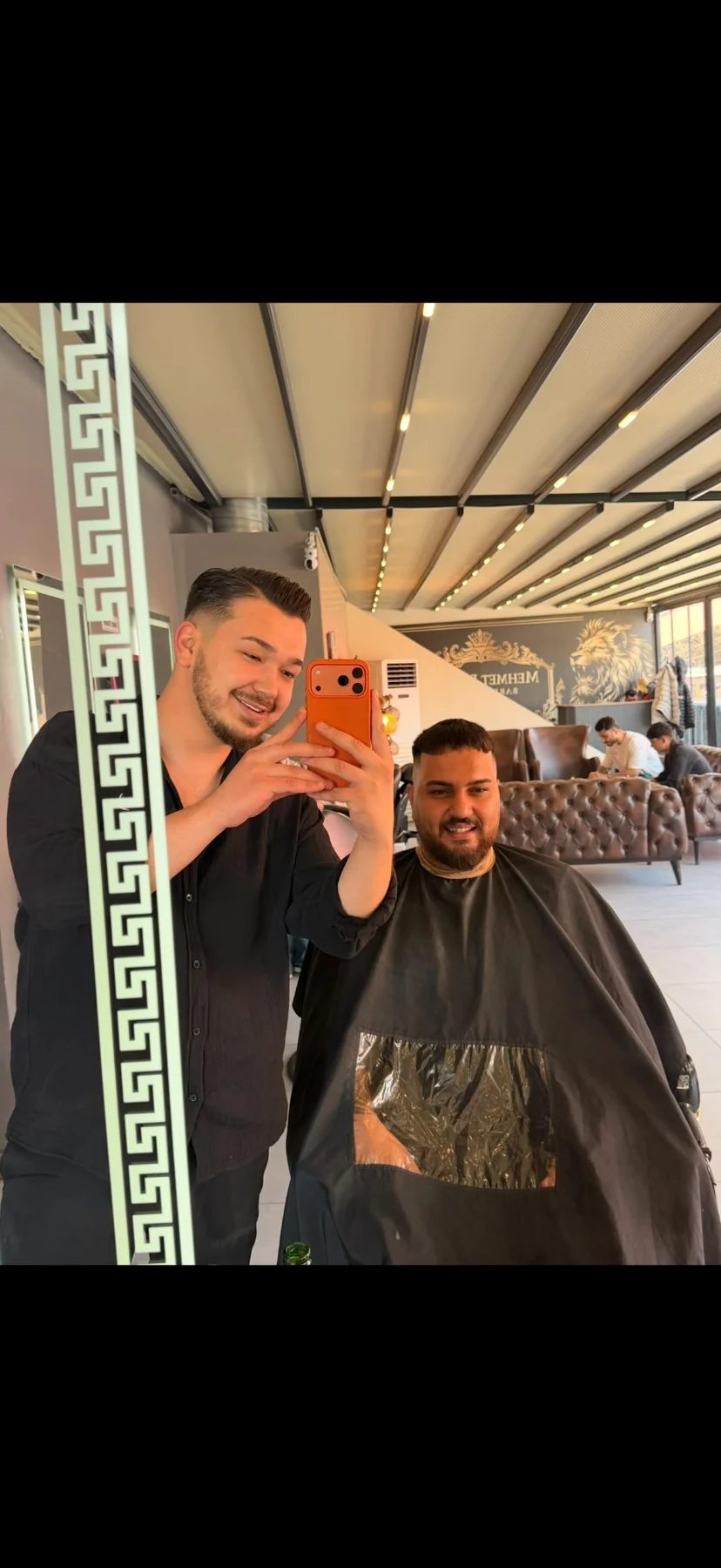 Mehmet Bakırcı Barber’s Club salon içi