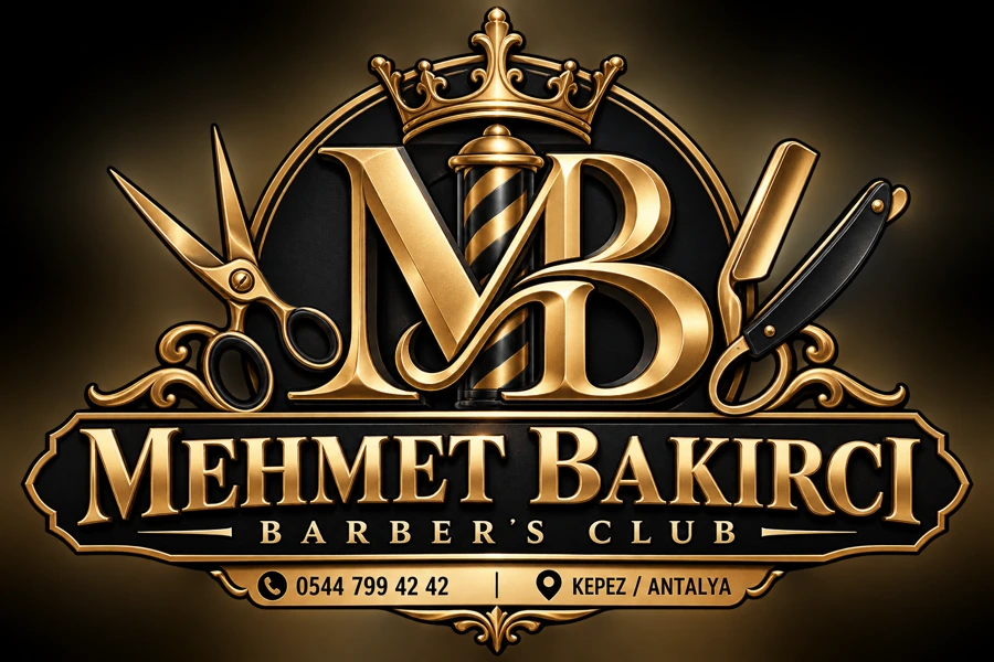 Mehmet Bakırcı Barber’s Club logo